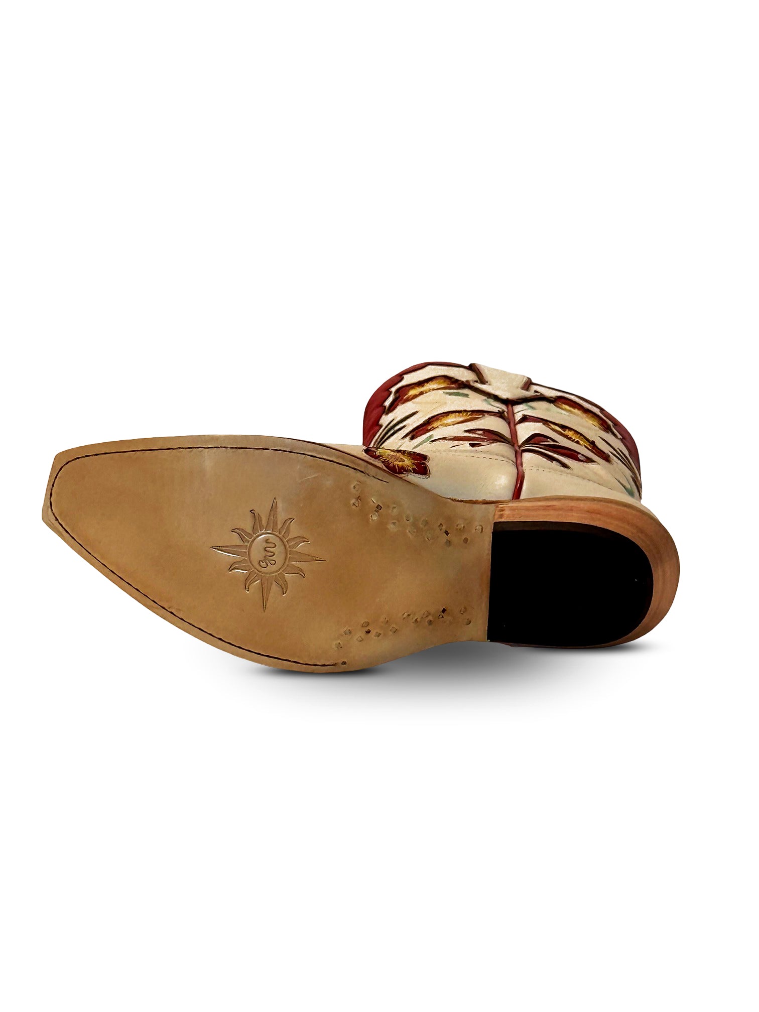 Somewhere Over Laredo Tall Cream Floral Nude Boot 6 / Cream, Red, Turquoise Somewhere Over Laredo Tall Cream Floral Nude Boot 6 / Cream, Red, Turquoise