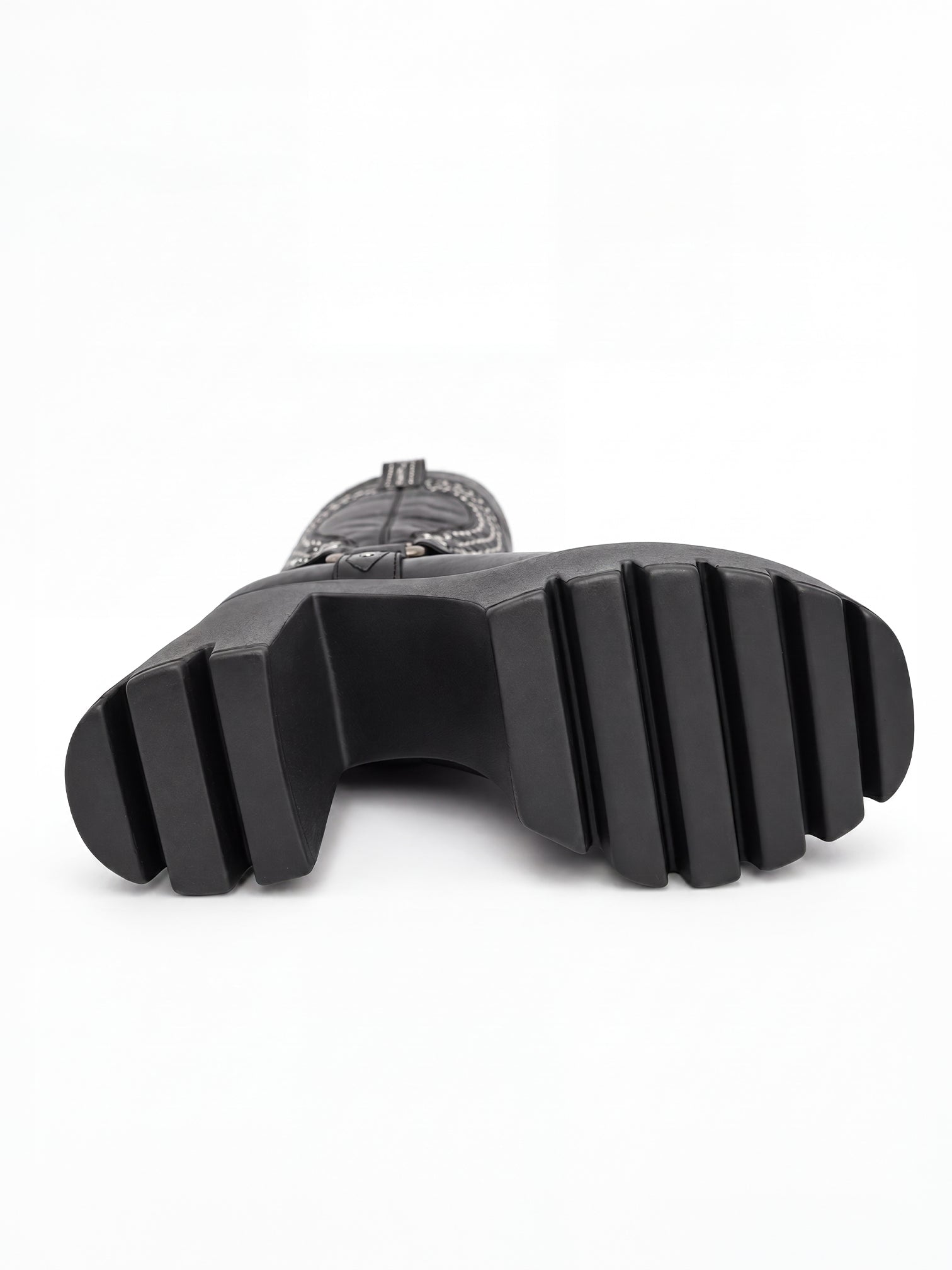 Platform Cowgirl Black