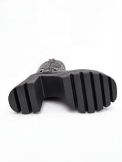 Platform Cowgirl Black